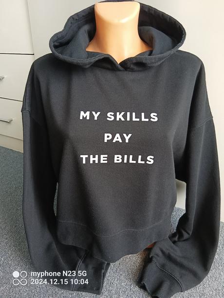 Crop-top mikina zn."fisherfield" vel."l i větší, 