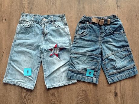 Kraťasy riflové 98/104, rebel,98