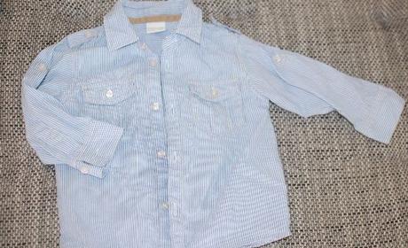 Nádherná košile lindex s možností ohrnu, 80, lindex,80