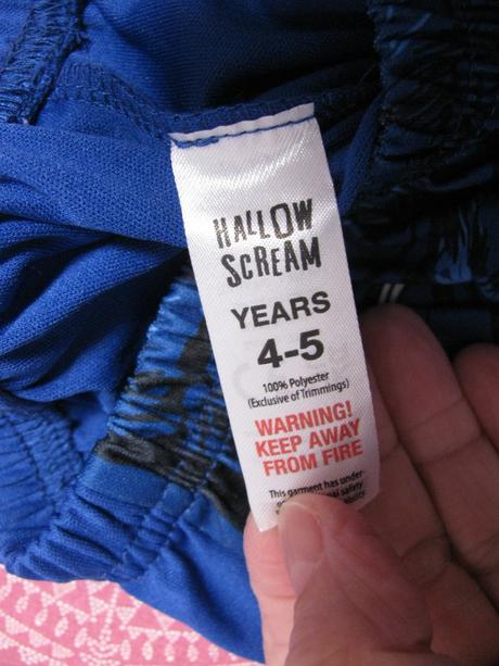 Karnevalové kalhoty-zombie apod., 