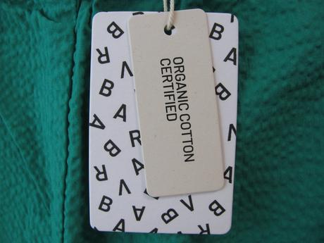 Oversize elas. bavlněné 7/8 zelené kalhoty brava, 38