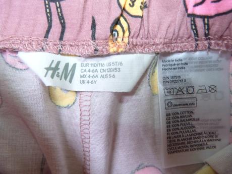 Hm  bavlněné šortky vel. 110/116, h&m,110