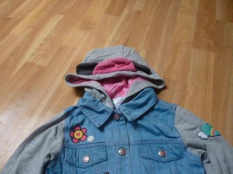 Riflová bunda minnie vel. 5-6, disney,116