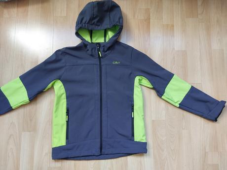 Přechodová softshellová bunda cmp, top stav, 146, cmp,146