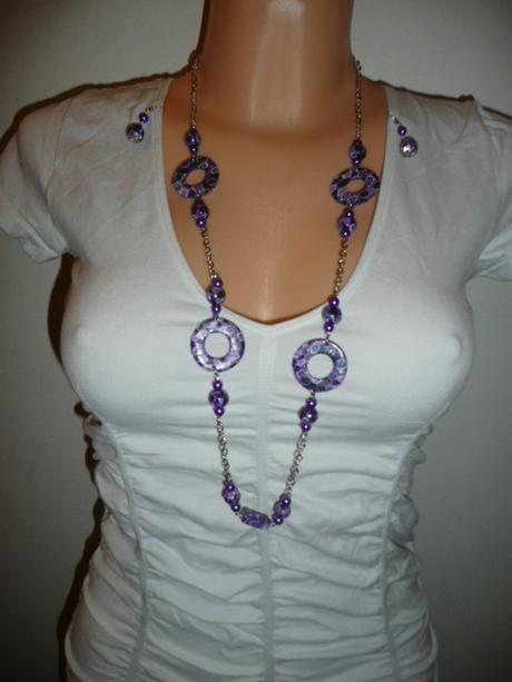 Set řetízek - náhrdelník + náušnice,