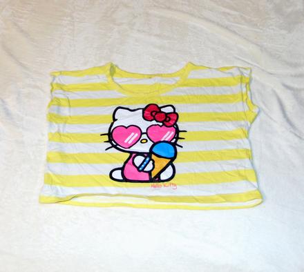Crop top hello kitty, george,122