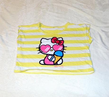 Crop top hello kitty, george,122