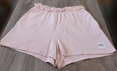 Dívčí kraťasy starorůžová h&m, h&m,170