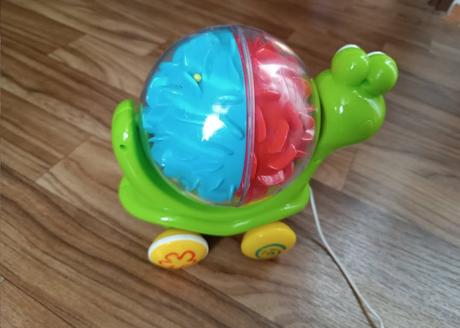 Dětská tahací hračka - šnek, zn. playgo,