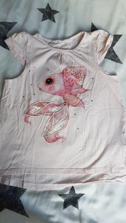 Divci triko, h&m,128