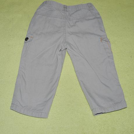 Kalhoty s podsivkou 74/80 sedive, 74