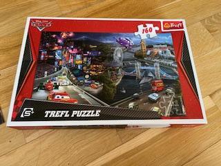 Puzzle disney cars 160 dílků, 