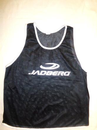 Černobílé dresíkové síťované tílko, xl