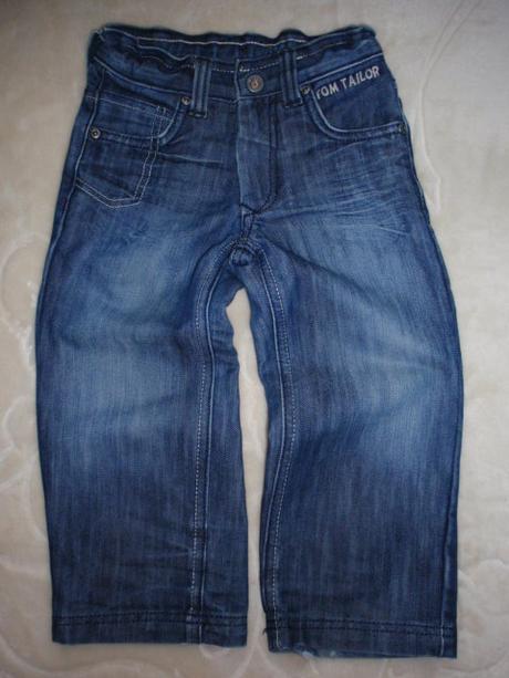 Kalhoty-džíny-rifle modré tom tailor, 98