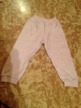 Dívčí tepláky (pyžamové tepláky) vel. 86 - 92, 86