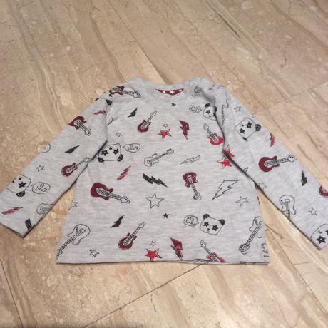 Tričko s kytarami zn. f&f, f&f,68