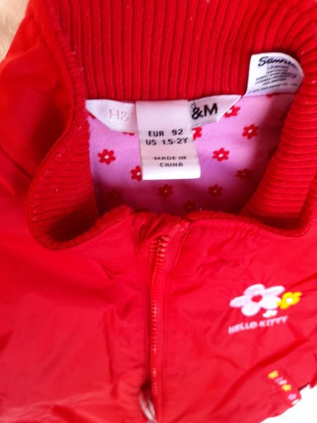 Vesta hello kitty hm 1.5-2 roky, h&m,92