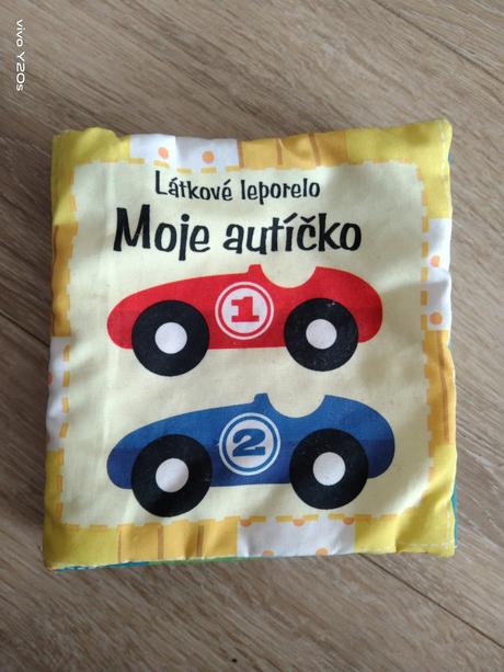 Látková knížka moje autíčka, 