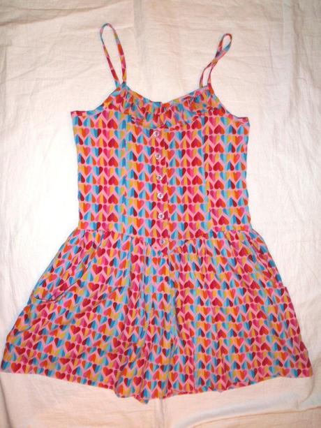 Nádherný růžový srdíčkový letní overal, young dimension,134