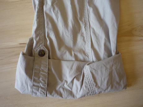Plátěné béžové kalhoty - pláťáky, c&a,l