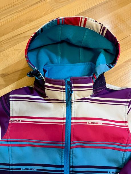 Softshellová bunda lewro 140-146, lewro,140