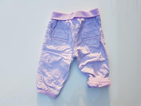B169 dívčí šusťáky podšité bavlnou, c&a,68