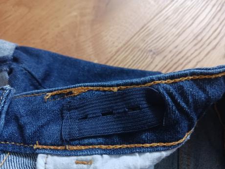 Džínové kraťasy č.140, 140