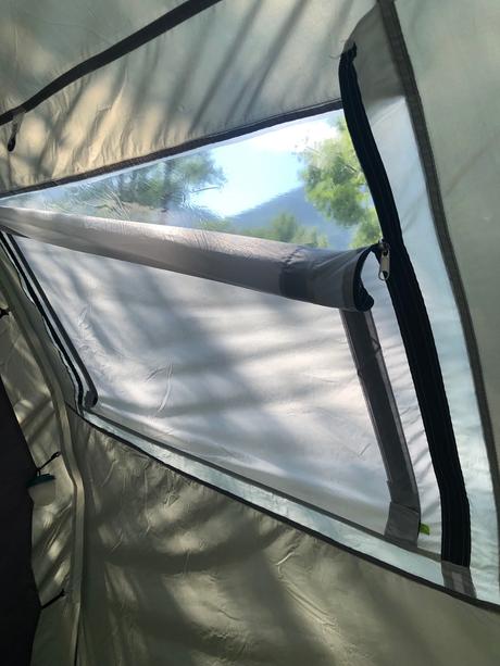 Jednou použitý stan colemann coastline 4 deluxe, coleman