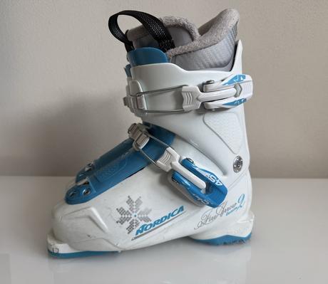 Dětské lyžáky nordica, vel. 21.5, 255mm, nordica,21