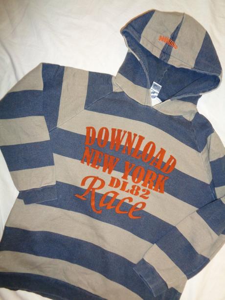 Super pruhovaná mikina 146/152, c&a,146