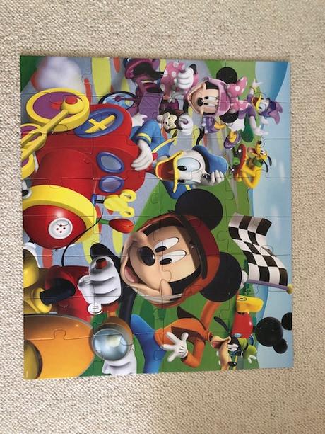 Mickey mouse - puzzle velké dílky, 
