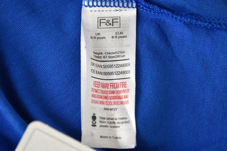 Tričko vel. 8 - 9 let, f&f,134