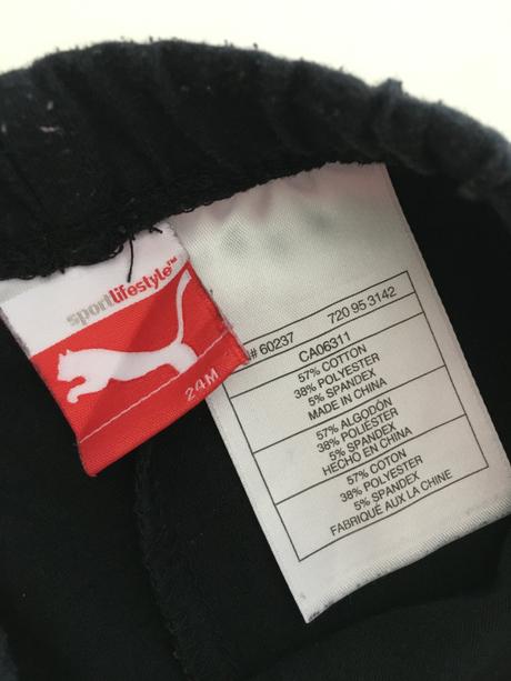 Komplet tričko a legíny (2 roky), puma,92