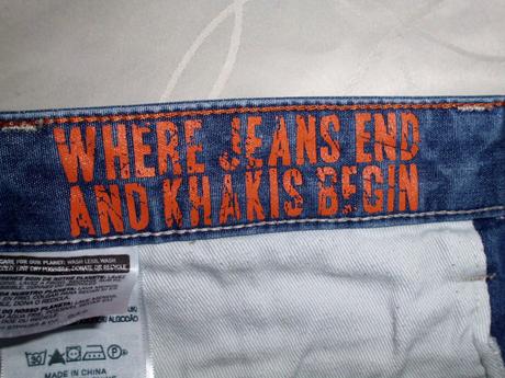 Dockers chino riflové 33/32, m