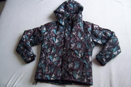 Zimní bunda s odepínací kapucí, l