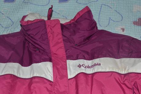 140 146 teplá zimní bunda, columbia,140