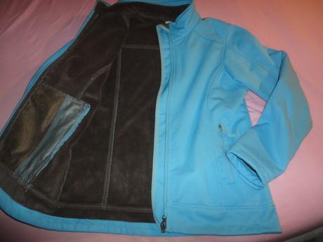 V top stavu softschelová teplejší bunda, vel. 152, 152