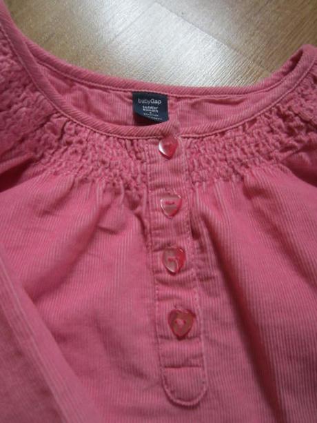 Lehoulinké manžestrové šaty, šatičky, gap,104