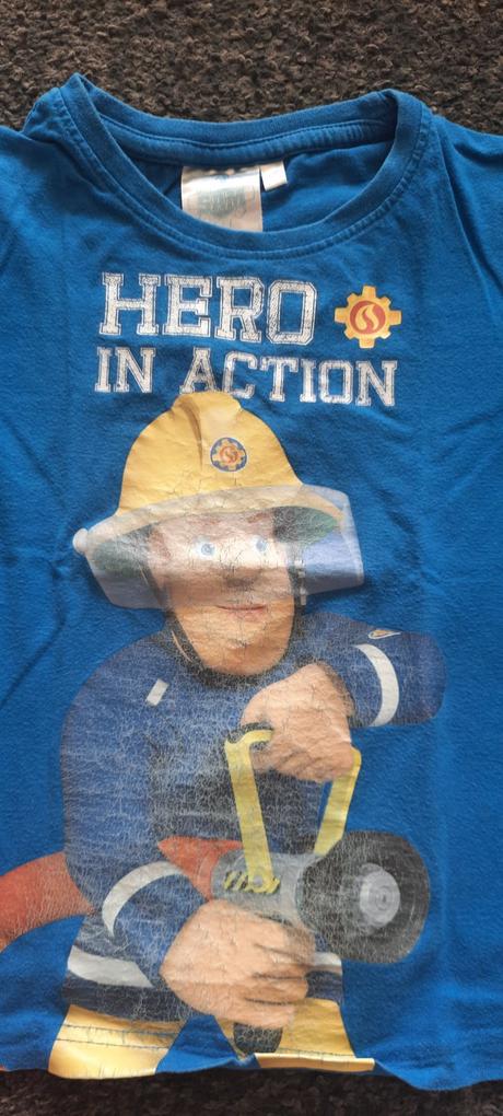 Chlapecké tričko požárník sam, vel. 110., 110