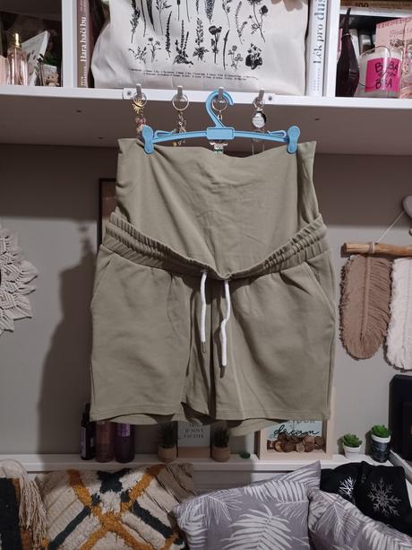 Khaki těhotenské kraťasy šortky esprit, esprit,s