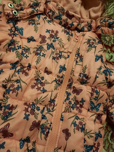 Kytičková zimní bunda, cherokee,98