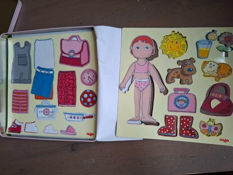 Haba oblékání panenka lilly, 