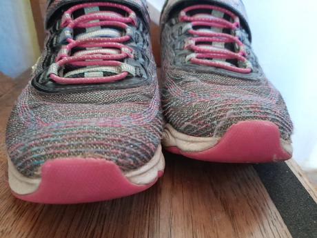 Boty sportovní skechers růžové značkové na holku, skechers,35