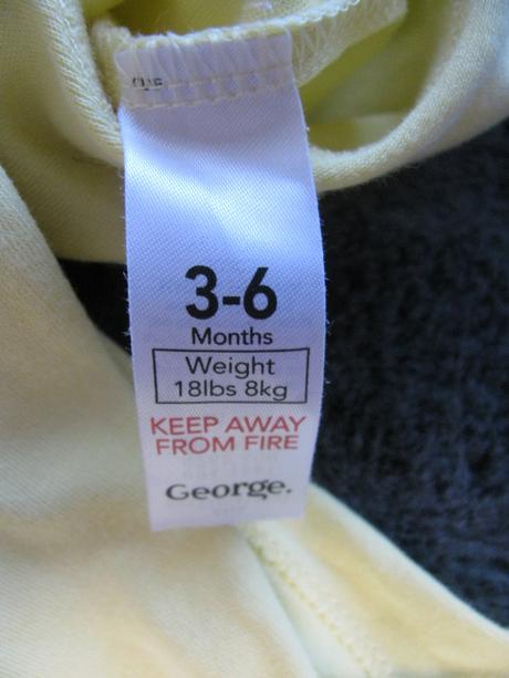 Žluté bavlněné dupačky s nápisem, na spaní, george,68