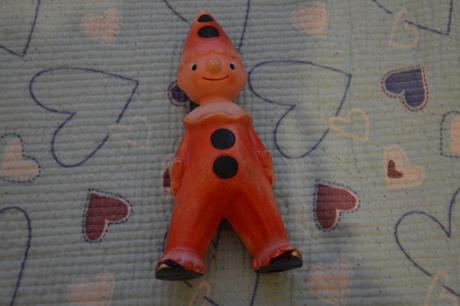 Retro gumový šašek,