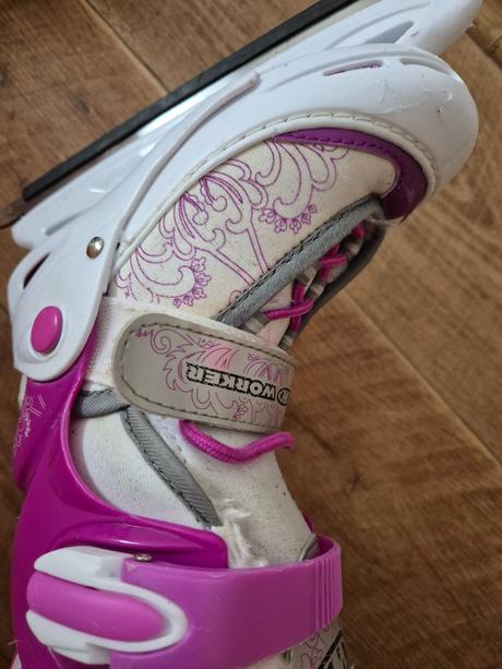 Dívčí rostoucí lední brusle worker vel. 30-33, 30