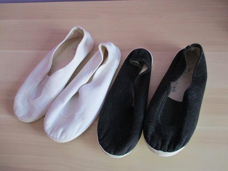 2 páry plátěných cviček, domyos,29