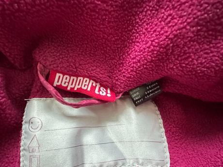 Dívčí zateplená bunda, vel. 122/128, pepperts,122