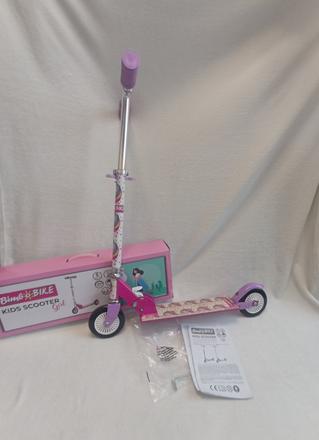 Skládací dětská koloběžka s jednorožcem, bimbobike,