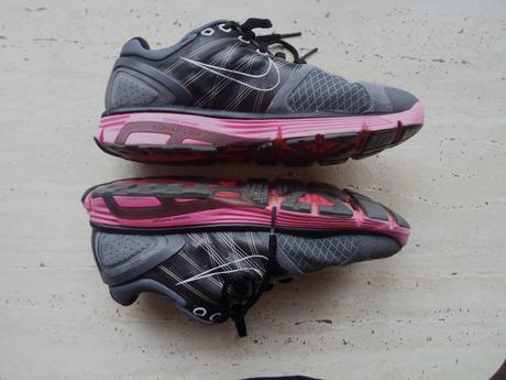 Černé růžové boty tenisky botasky nike, nike,38